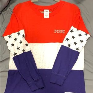 PINK long sleeve tee